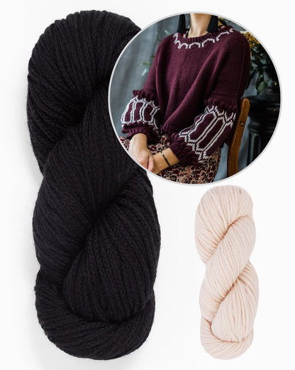 Willowwood-blus | mjuk och fin av Far från Woolfolk
