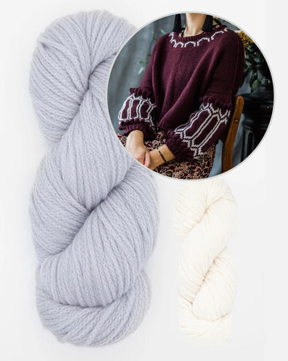 Willowwood-blus | mjuk och fin av Far från Woolfolk