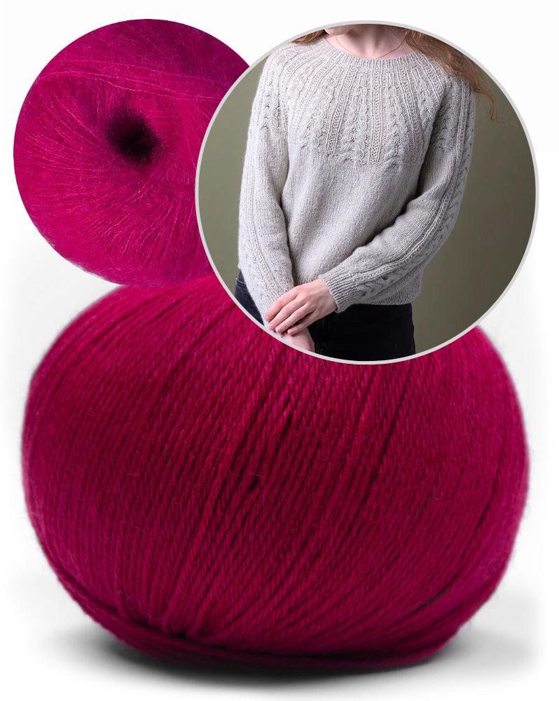Pullover Winter Sunbeams mit Merino Baby und Manada von Pascuali 7