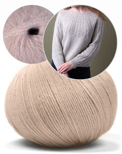 Pullover Winter Sunbeams mit Merino Baby und Manada von Pascuali 5