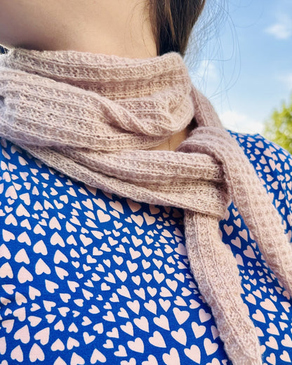 Cloud Mosaic Scarf - Cardiff Edition | light, super soft shawl made from Cashmere Small by Cardiff