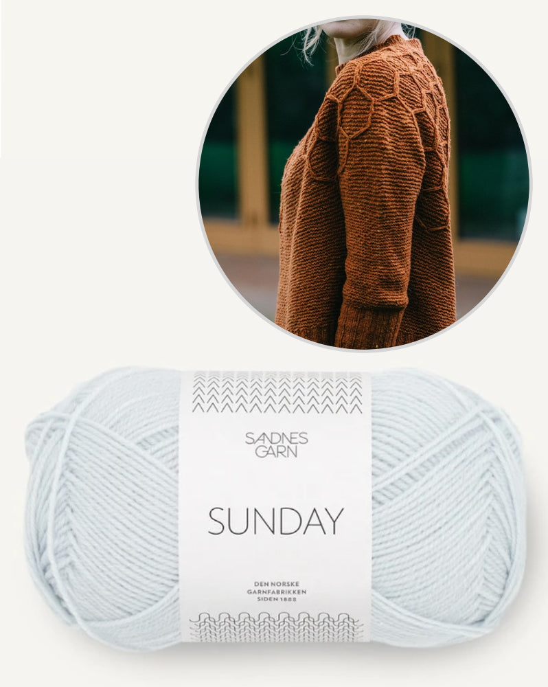 Wool and Honey Sweater von Andrea Mowry mit Sunday von Sandnes Garn 18