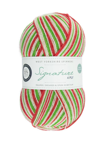 Signature 4-ply Christmas | stimmungsvolle Farben dezent weihnachtlich