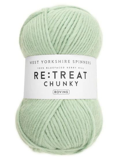 Re:Treat Chunky Roving | Dochtgarn aus 100% britischer Bluefaced Wolle