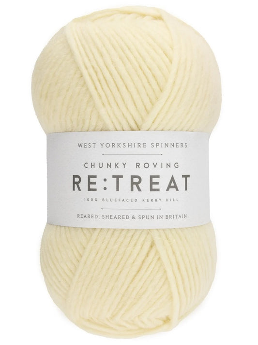 Re:Treat Chunky Roving | Dochtgarn aus 100% britischer Bluefaced Wolle