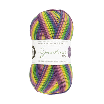 Signature 4-ply Winwick Mum | self-striping sock yarn