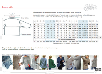 Drop me a Line | eleganter Pullover aus Tibetan von Pascuali