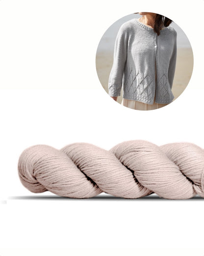 Caresse Cardigan | zarte Jacke aus Lovely Merino Treat von Rosy Green Wool