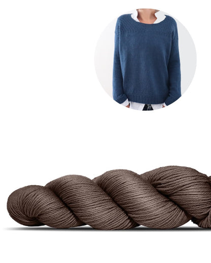 Neona Pullover | schlicht und schän aus Cheeky Merrino Joy von Rosy Green Wool