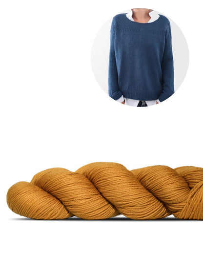 Neona Pullover | schlicht und schän aus Cheeky Merrino Joy von Rosy Green Wool