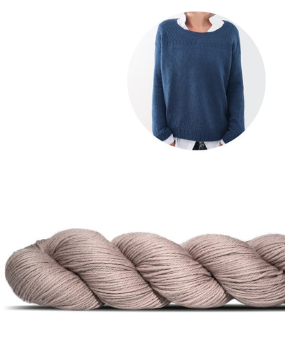 Neona Pullover | schlicht und schän aus Cheeky Merrino Joy von Rosy Green Wool