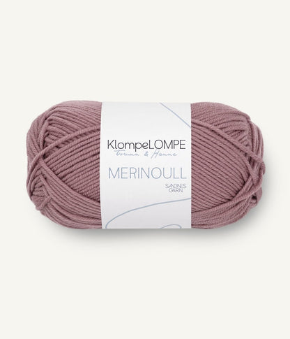 Sandende Garn Klompelompe Merinoull Farbe 4331