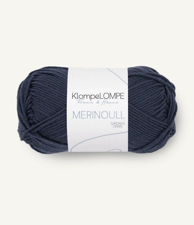 Sandende Garn Klompelompe Merinoull Farbe 6081
