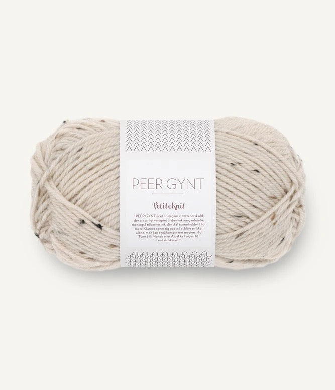 Sandnes, Peer Gynt by PetiteKnit, almond tweed 2512