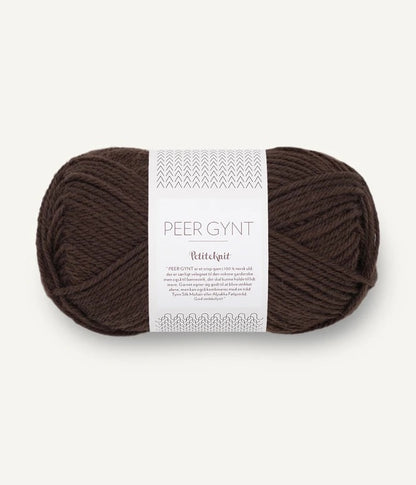 Sandnes, Peer Gynt by PetiteKnit, cacao nibs 3091